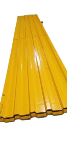 Yellow Colour Coated Profile Roofing Sheet