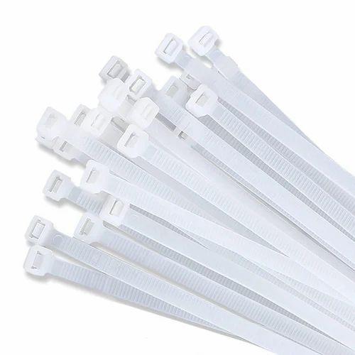 200 Mm White Nylon Cable Tie