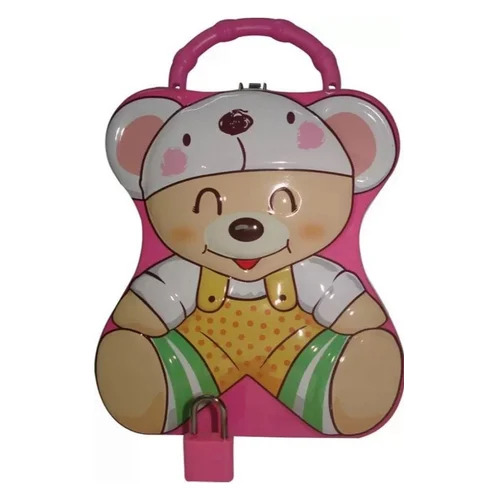 Kids Bear Metal Money Bank