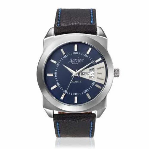 Leather Men Wrist Watch