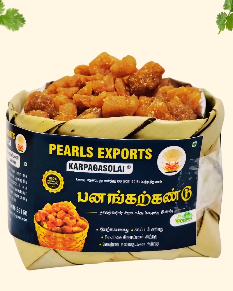 Udangudi Original Palm Candy | Palm Sugar | Panam Karkandu | Natural Sweetener | Unrefined & Chemical-Free | Healthy Sugar Alternative | First Quality