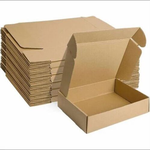 Brown Color Die Cut Packaging Box