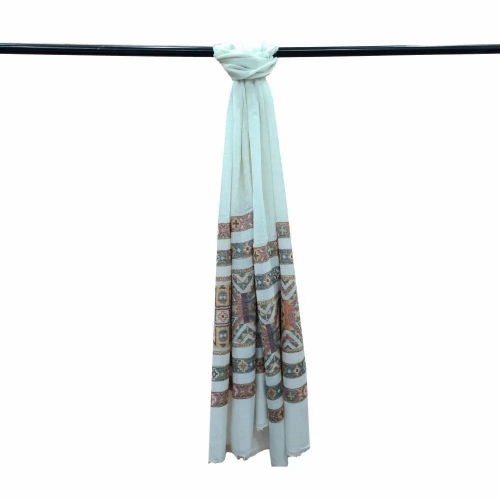 Cashmere Kullu Border Stole