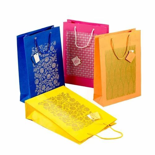 Multicolor Paper Carry Bags