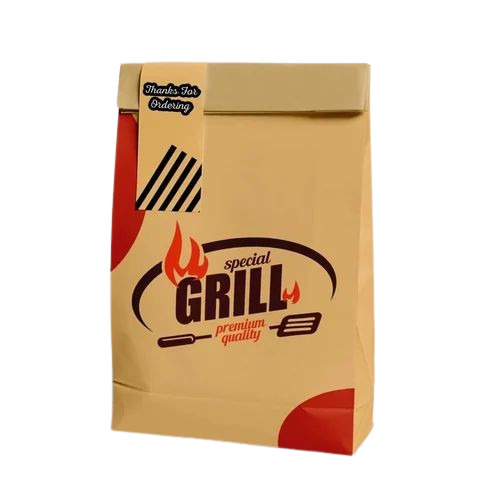 Printed Paper Bag By M.s.packaging