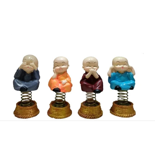 Resin Monk Set Toy