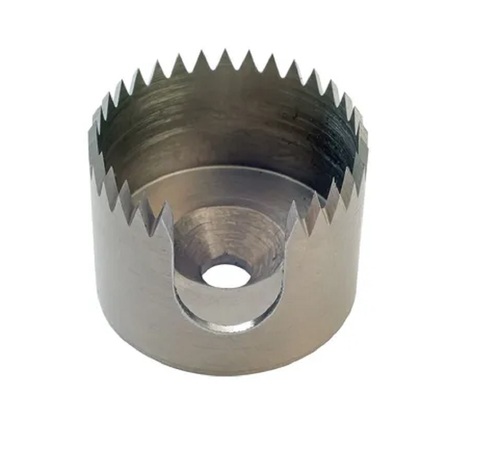 Serrated Hole Puncher - High Speed Steel, Multiple Blade Sizes, Grey | Durable, Rust Proof, Heavy-Duty Punching Capacity, Clean Precise Punches