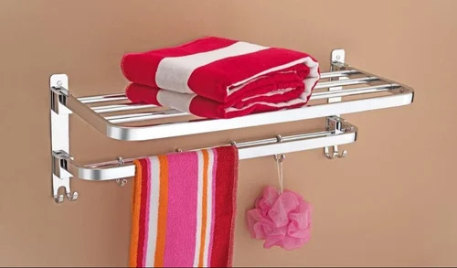 Towel Rack - Color: Silver