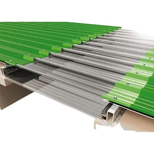 Green Polycarbonate Profile Sheet