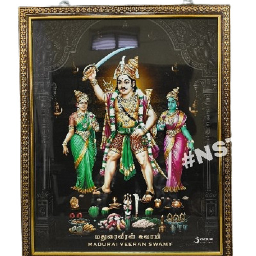 Madurai Veeran Swamy Photo Frame