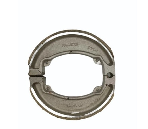 Motorcycle Polished Brake Shoes - Standard Size, Tested Quality | Long Functional Life, Delivered On Time