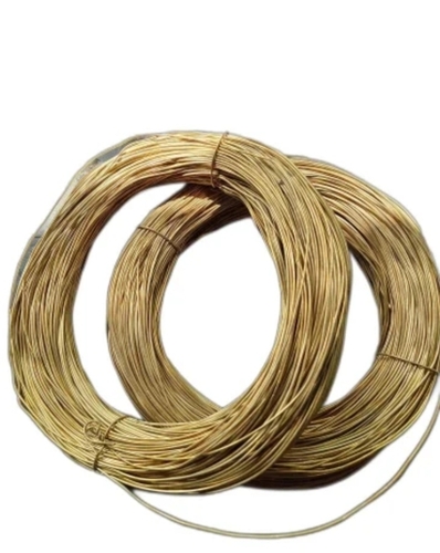 Polished Golden Brass Wire