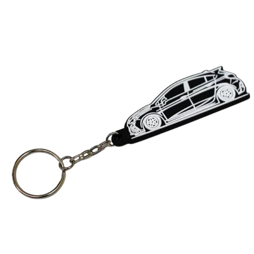 Pvc Car Keychain