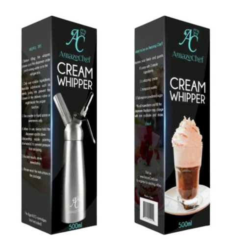 Cream Whipper Packaging Box