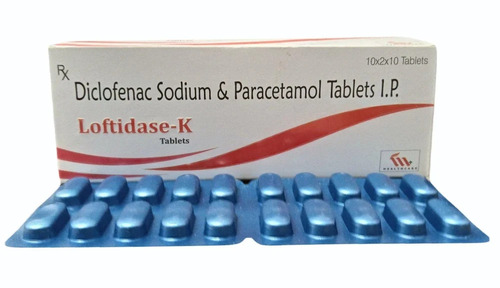 Diclofenac Sodium Paracetamol Tablets