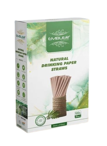 Drinking Straws Packaging Box