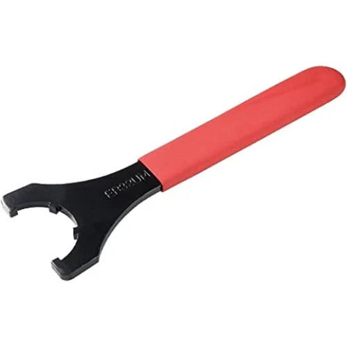 ER40 Spanner - Carbon Steel, Red and Black | Rust Resistant, Ergonomic Handle, Black Coated