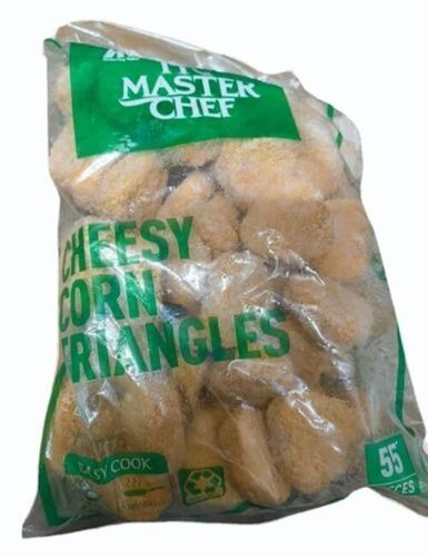 Frozen Food Cheesy Corn Triangles
