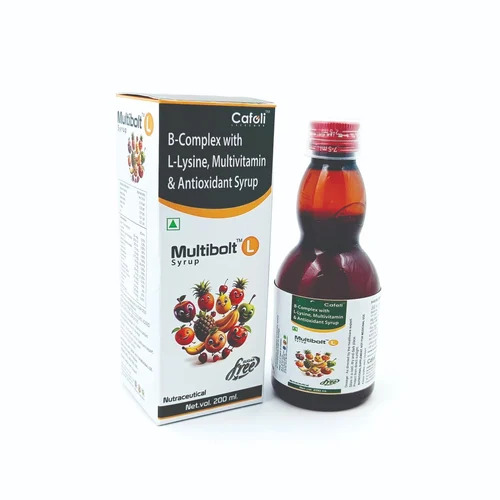 L-Lysine, Vitamin Aj, Vitamin D3, Manganese Plus Calcium Syrup