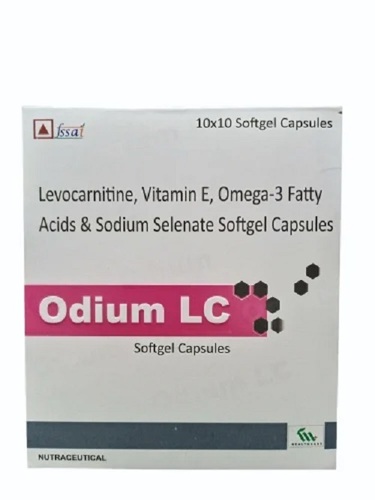 Levocarnitine With Vitamin E Softgel Capsules