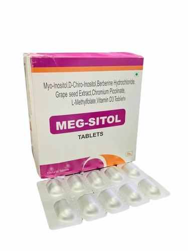 Myo Inositol D Chiro Inositol Chromium Picolinate Vitamin D3 Tablets