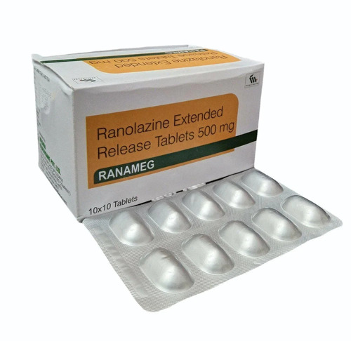 Ranolazine 500 Mg Pharmaceutical Tablets