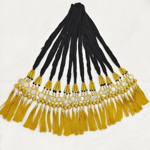 Synthetic Plain Hair Paranda