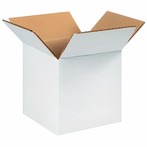 5 Ply White Corrugated Packaging Box