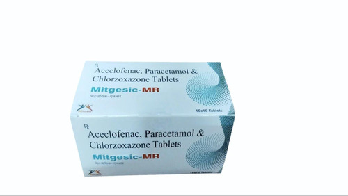 Aceclofenac Paracetamol Chlorzoxazone Tablets