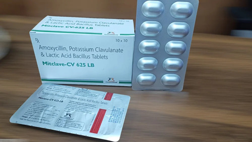 Amoxicillin 500 Mg Clavulanic Acid 125 Mg Lb Tablets