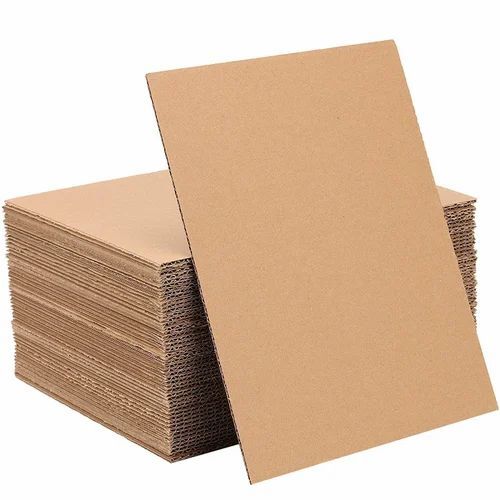 Brown Corrugated Packaging Sheet
