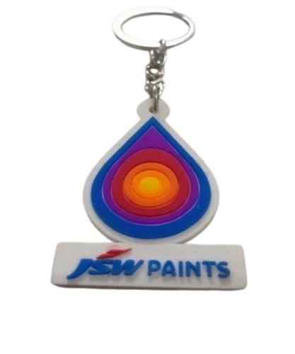Jsw Paints Rubber Keychain