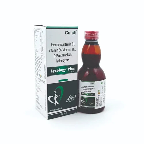 Lycopene, Cyanocobalamin, Vitamin A, Vitamin C, Multivitamin Syrup