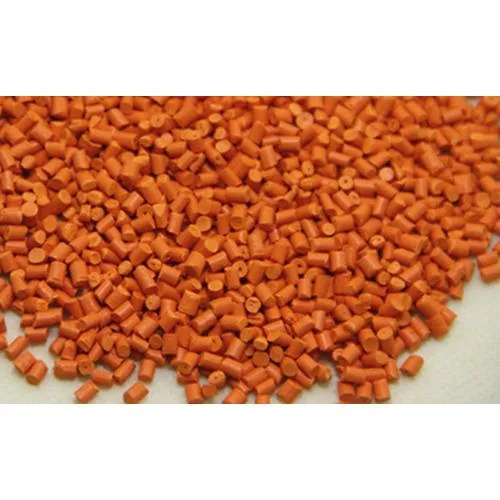 Orange LLDPE Granules