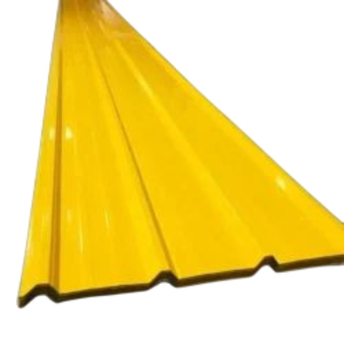 Yellow Color Coated Roofing Sheet