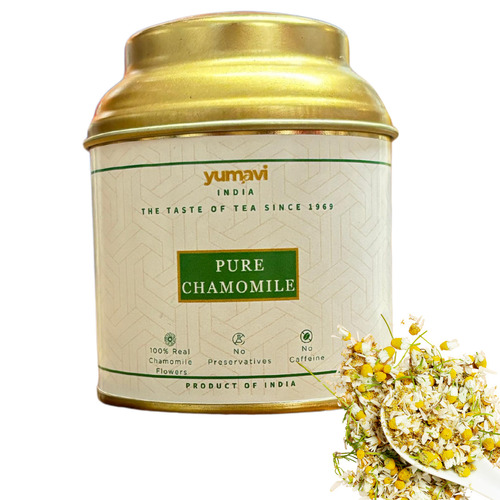 Chamomile Flower Tea - Color: Green