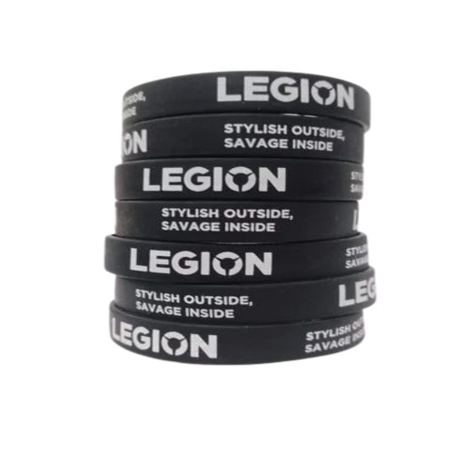 Legion Promotional Silicone Wristband