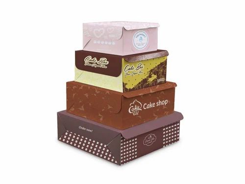 Printed Cake Packaging Box