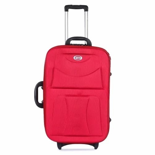 Red Luggage Trolley Bag