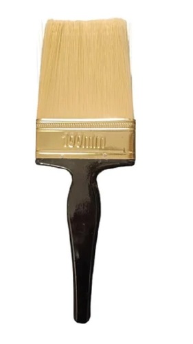100 mm Flat Wall Paint Brushes - Bristle Material, Portable, Durable | Various Colors, With Handles