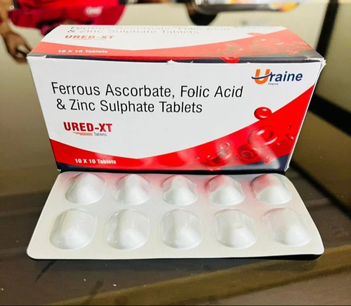 Ferrous Ascorbate Folic Acid Zinc Tablets