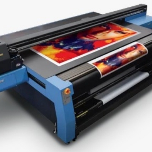 Flatbed Roll To Roll Printer