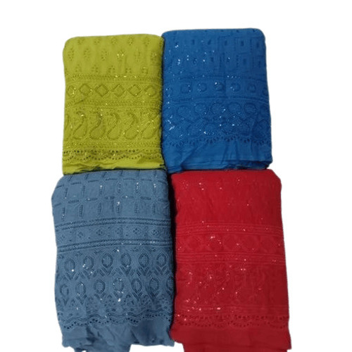Sequence Chikan Rayon Fabrics