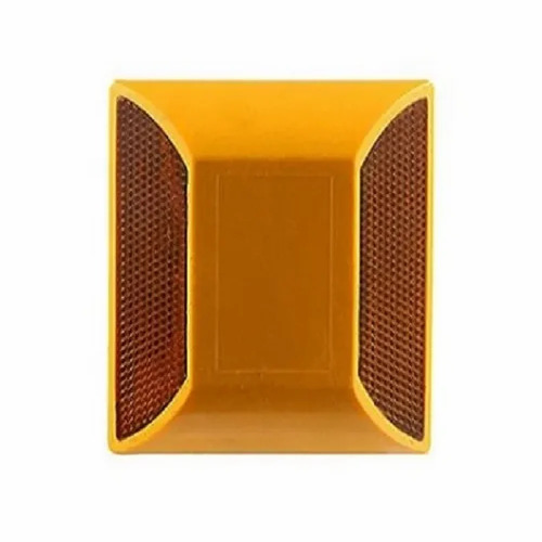 20mm Abs Road Stud - ABS 100x90x20 mm Yellow | Single Way Reflective for Streets/Highway