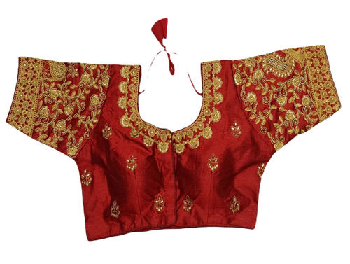 Ladies Partywear Embroidered Blouse