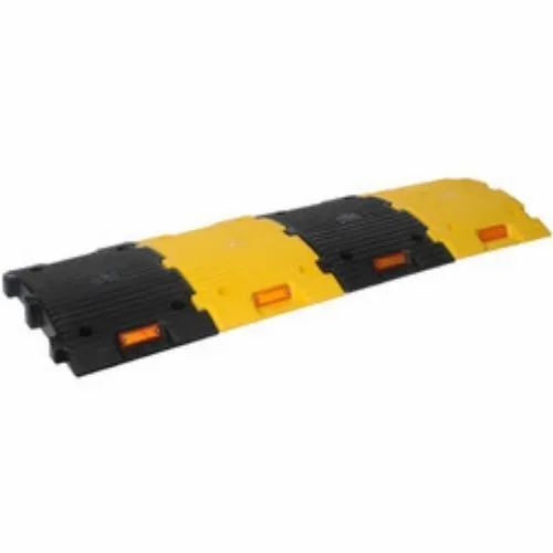 Speed Breakers Yellow And Black Plastic