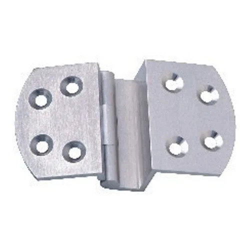 Stainless Steel W Hinges - Polished Silver, Brown | Rust Free, Corrosion Resistant, Screw In