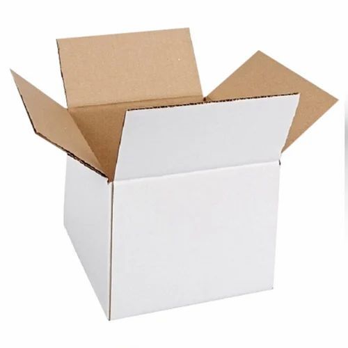 3 Ply White Corrugated Packaging Box