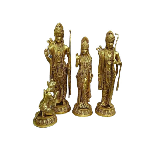Brass Ram Darbar Statue