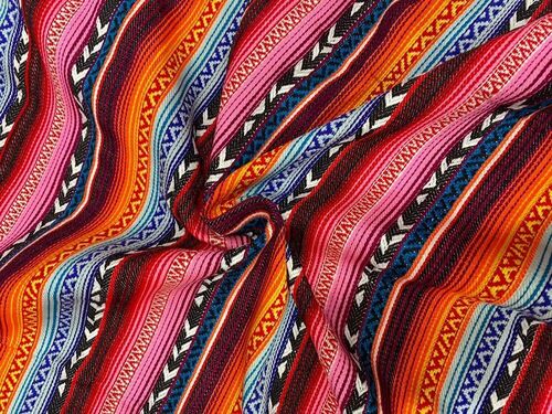 Cotton Acrylic Jacquard Fabric - Color: All